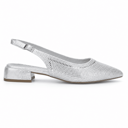 Ballerina Plateado Mujer Casual Chalada Diri Ballerinas Chalada