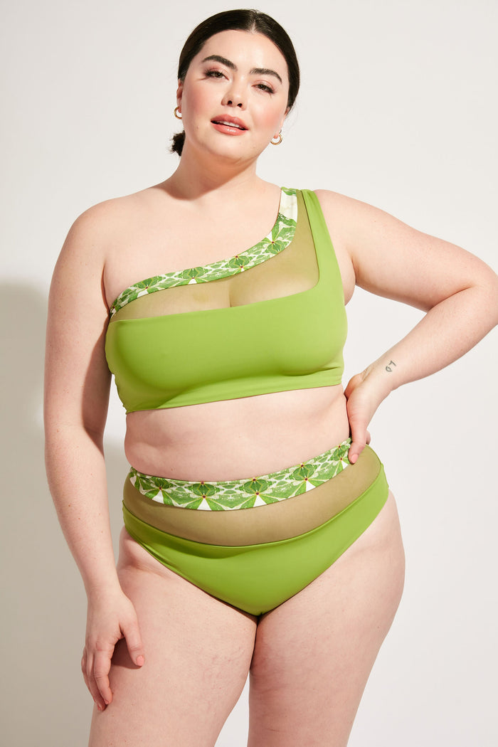 Nomads Swimwear - Bay Bottom II - Pothos/Nephrite -