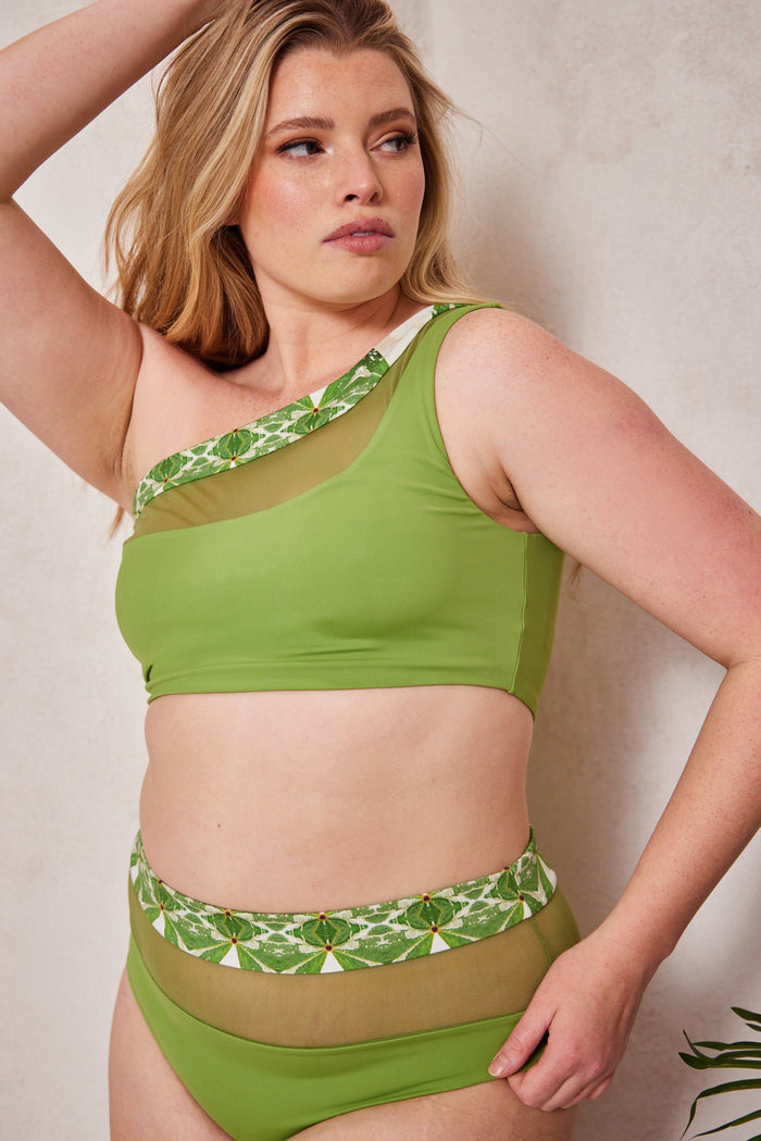 Nomads Swimwear - Bay Bottom II - Pothos/Nephrite -