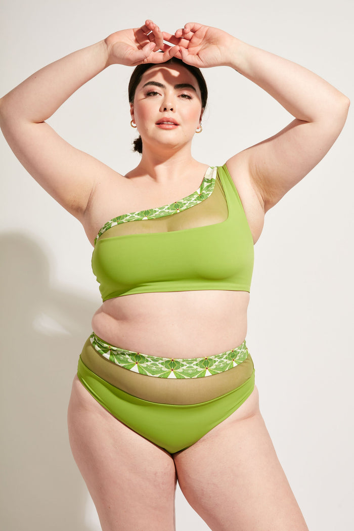 Nomads Swimwear - Bay Bottom II - Pothos/Nephrite -