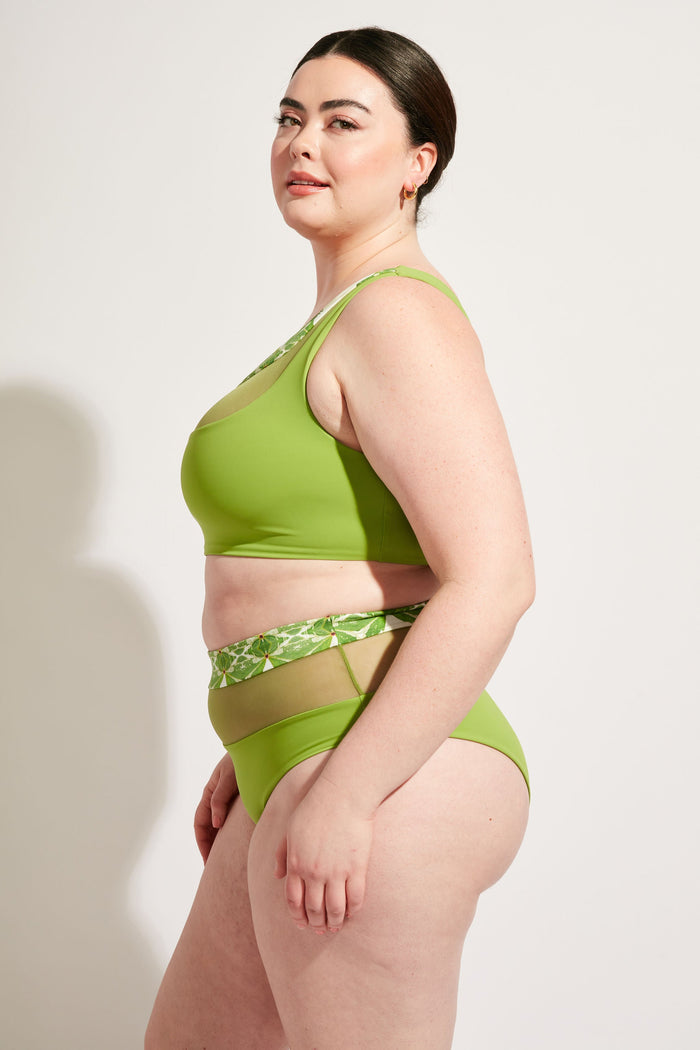Nomads Swimwear - Bay Bottom II - Pothos/Nephrite -