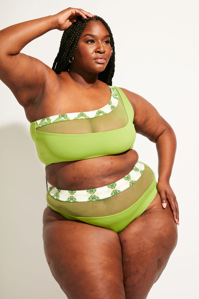 Nomads Swimwear - Bay Bottom II - Pothos/Nephrite -
