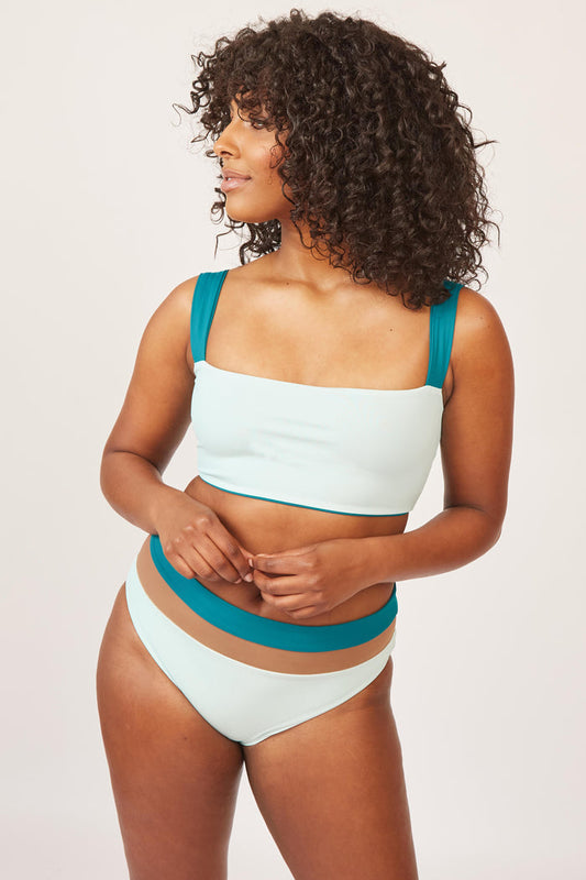 Nomads Swimwear - Bay Swim Bottom - Mint -