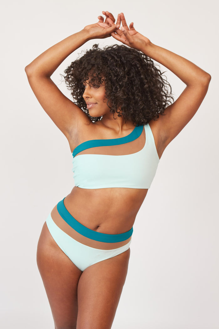 Nomads Swimwear - Bay Swim Bottom - Mint -