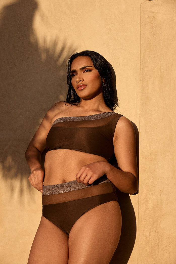Nomads Swimwear - Bay Swim Top II - Espresso -