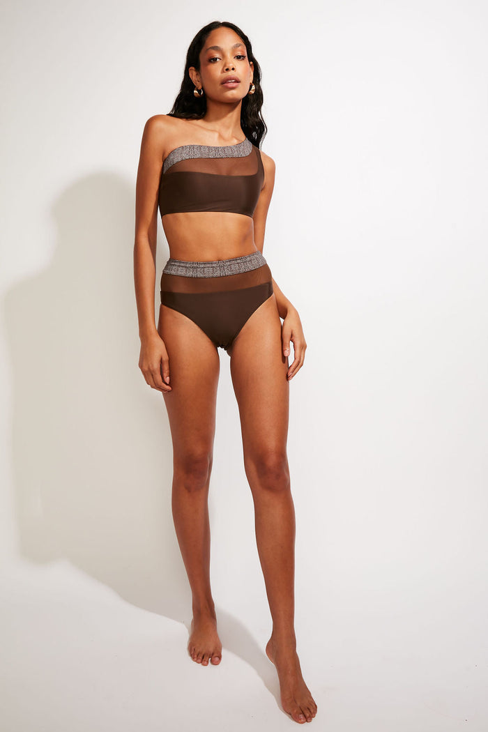 Nomads Swimwear - Bay Swim Top II - Espresso -