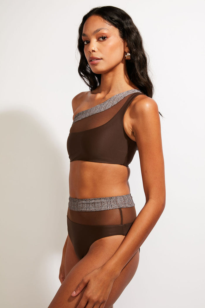 Nomads Swimwear - Bay Swim Top II - Espresso -