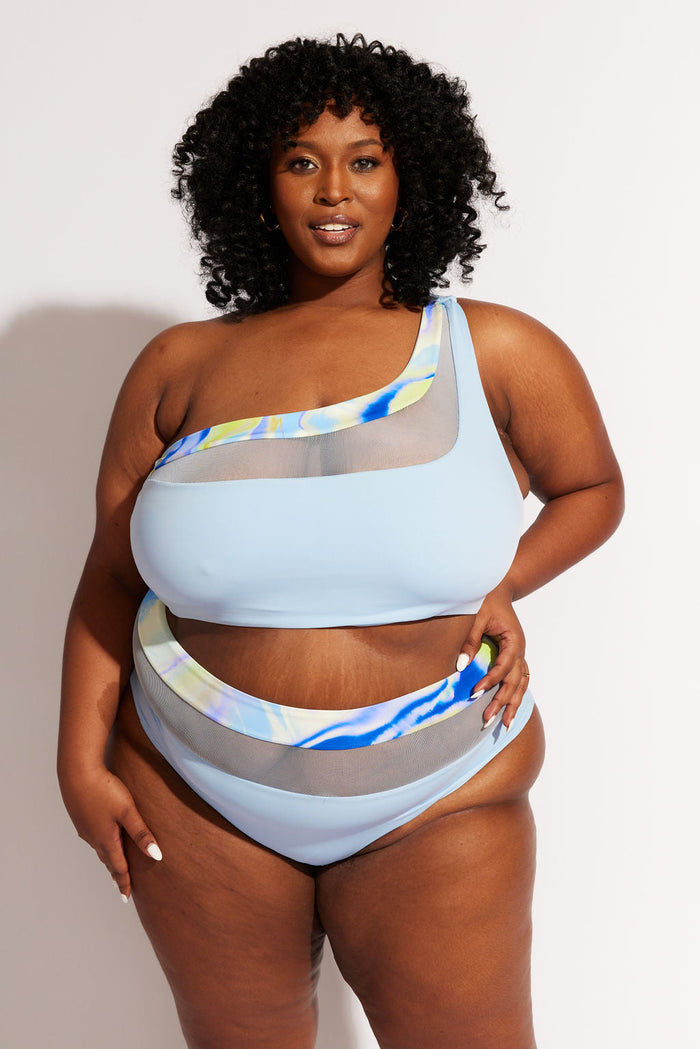 Nomads Swimwear - Bay Top II - Sky/Geode -