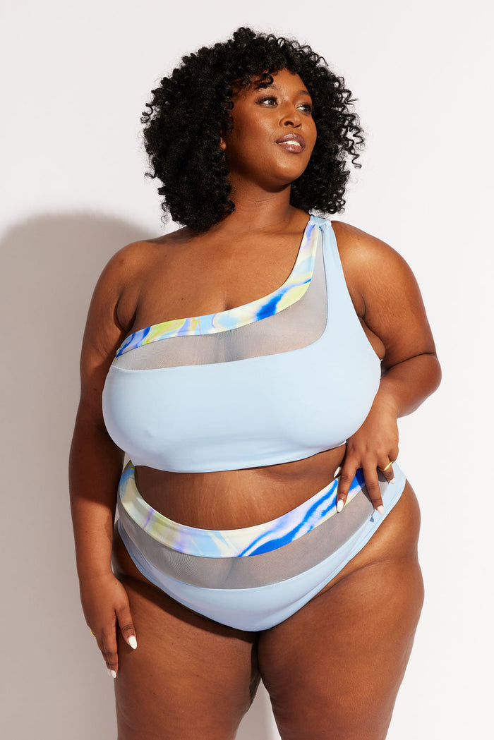 Nomads Swimwear - Bay Top II - Sky/Geode -