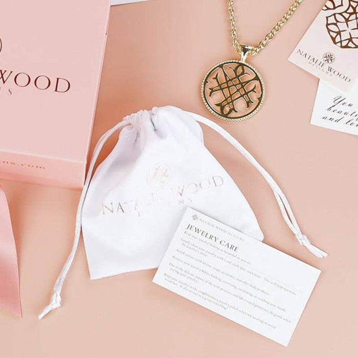 Believer Cross Hoop Earrings in Gold