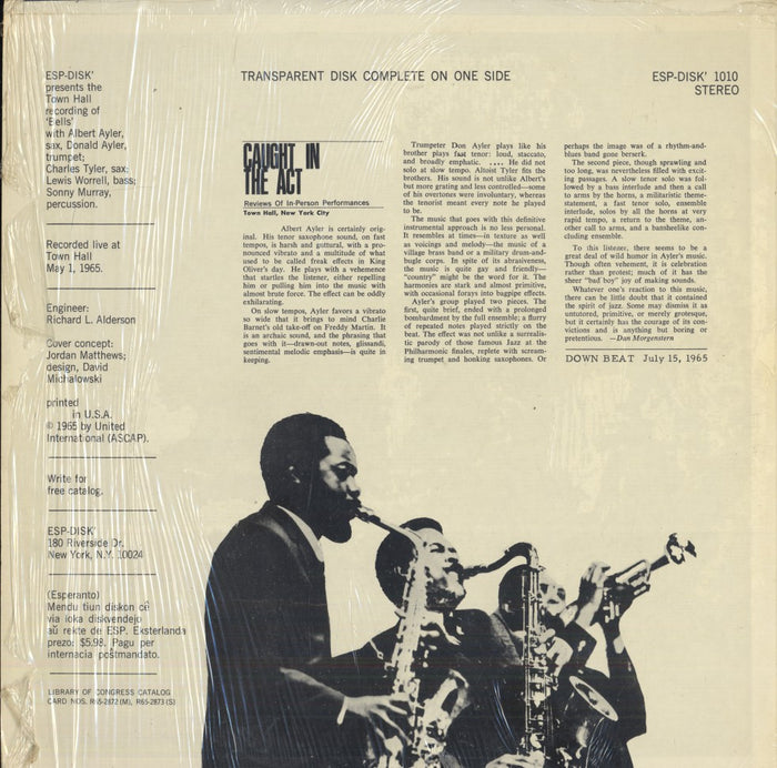 Bells (1965, Yellow Translucent)