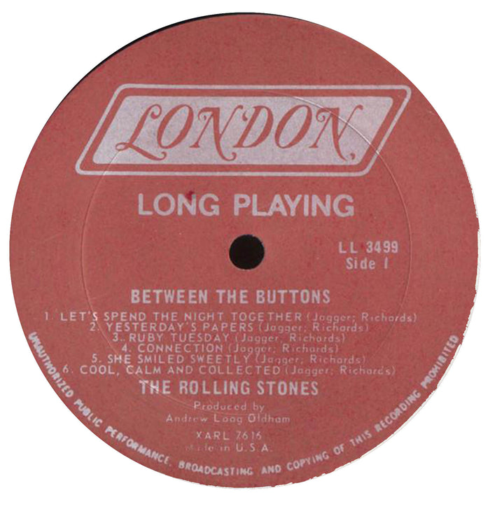 Between The Buttons (1967 MONO)