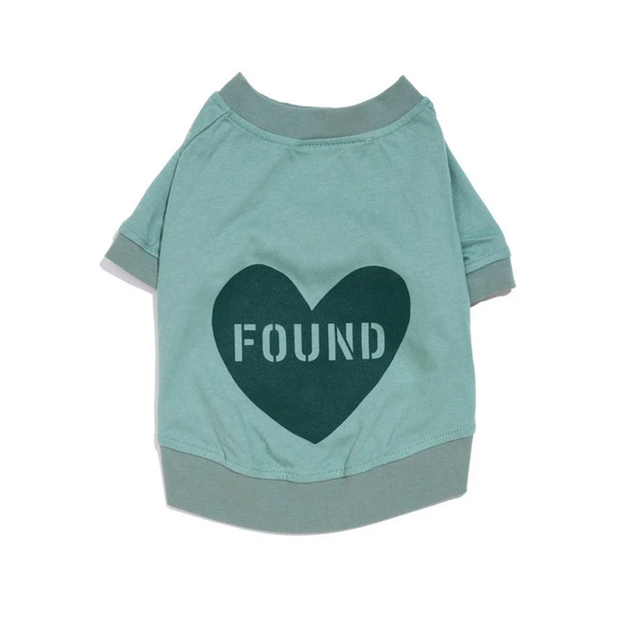 Found My Animal - Big Full Heart Animal T-Shirt - Sage & Evergreen -