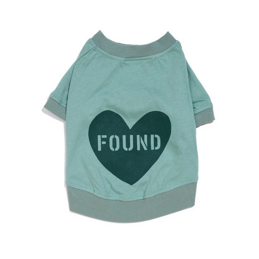 Found My Animal - Big Full Heart Animal T-Shirt - Sage & Evergreen -