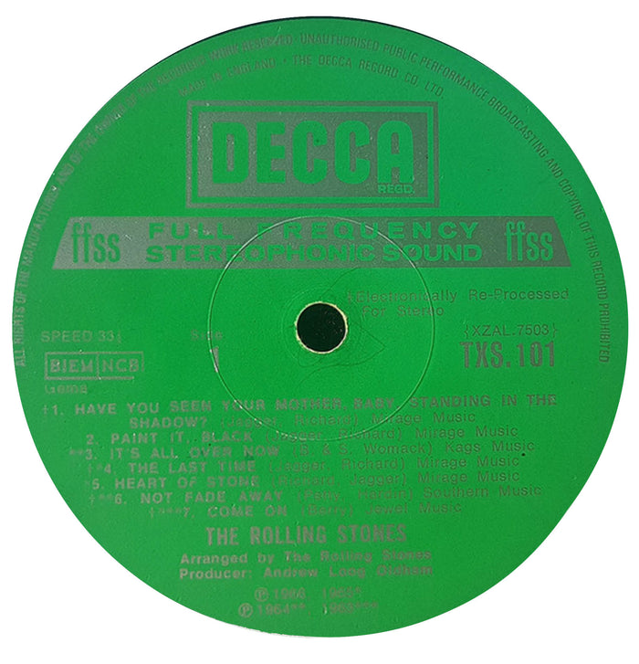 Big Hits [High Tide And Green Grass] (UK, 70s Compilation)