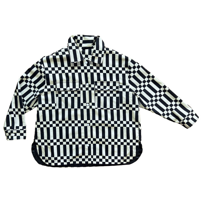 Boyko - Billie Jacket - Black/Ivory Check -