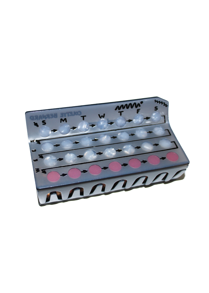 Artist Colette - Birth Control Hair Claw -