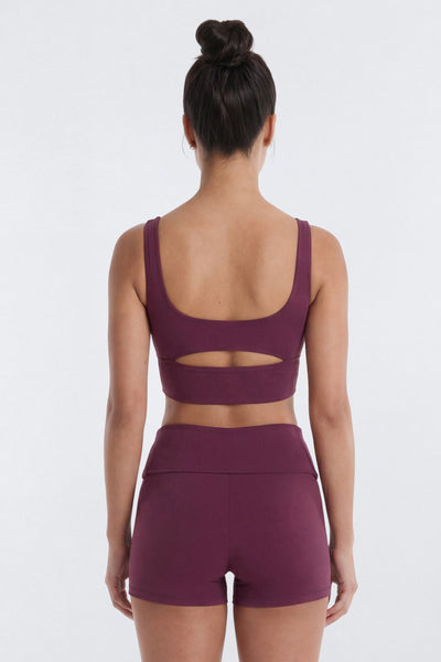 ButterSoft Cut Out Long Line Sports Bra - Black - Premium Fitness & Activewear for Men & Women|UK