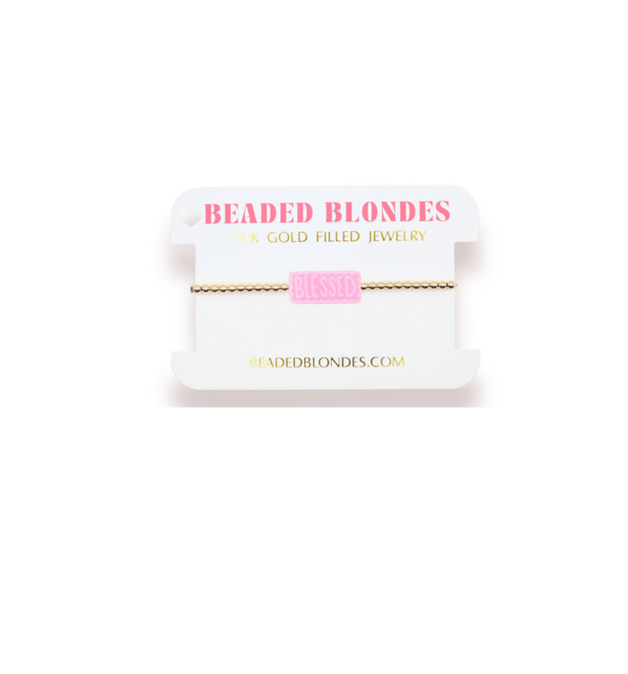 Blessed Bracelet on Gold