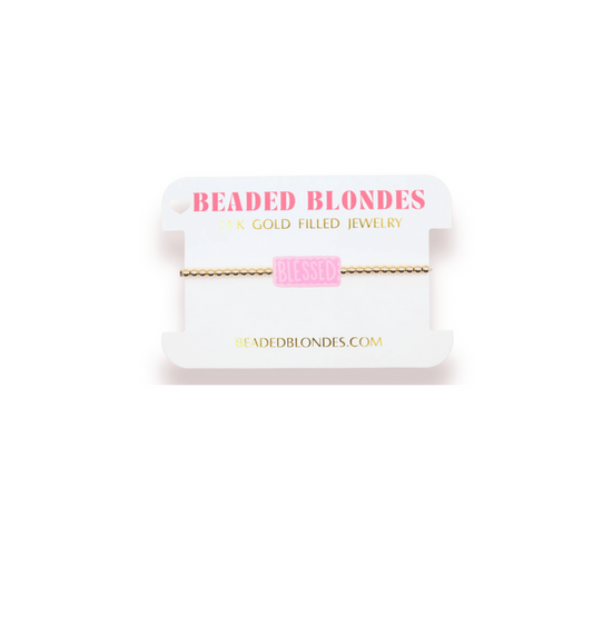 Blessed Bracelet on Gold