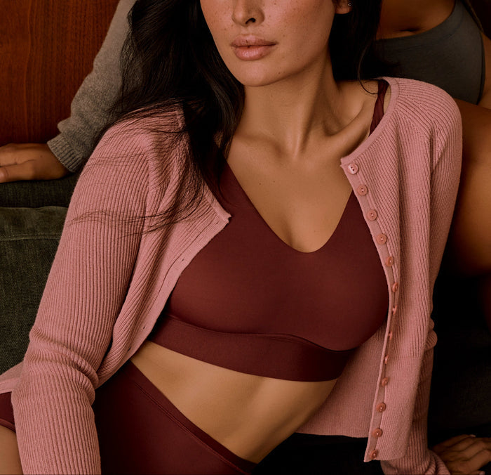 Harper Wilde - Bliss Bralette - Bordeaux -