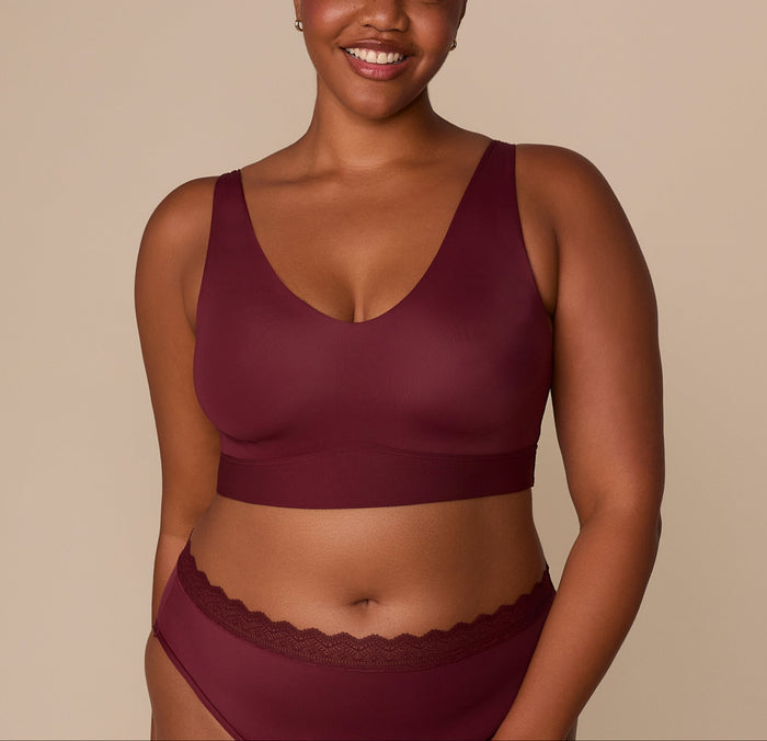 Harper Wilde - Bliss Bralette - Bordeaux -