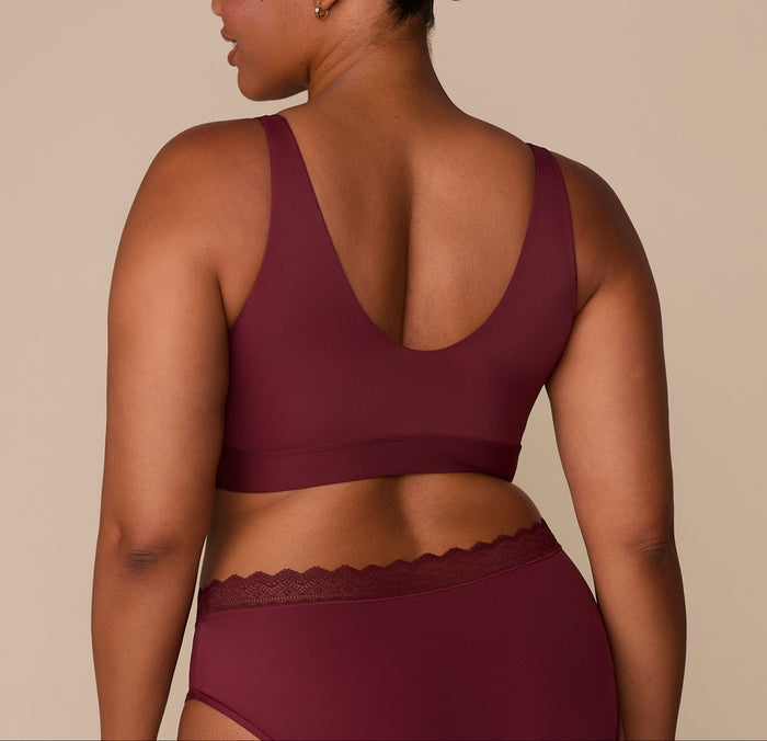 Harper Wilde - Bliss Bralette - Bordeaux -
