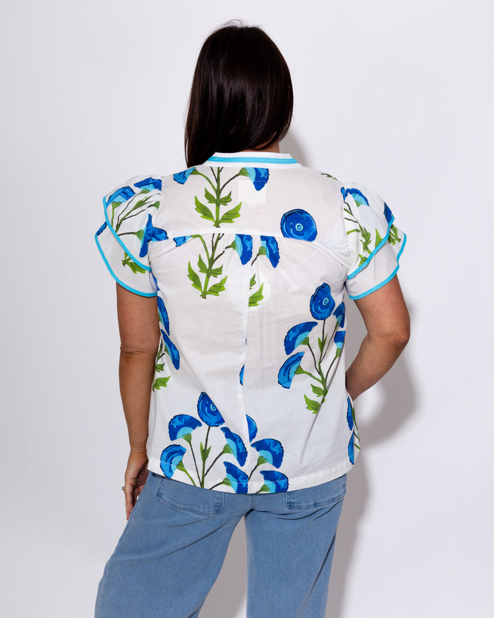 Blossom Meadow Print Top