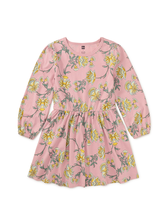 Blouson Sleeve Pocket Dress
