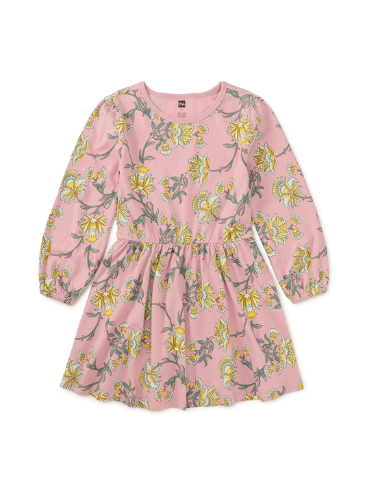 Blouson Sleeve Pocket Dress