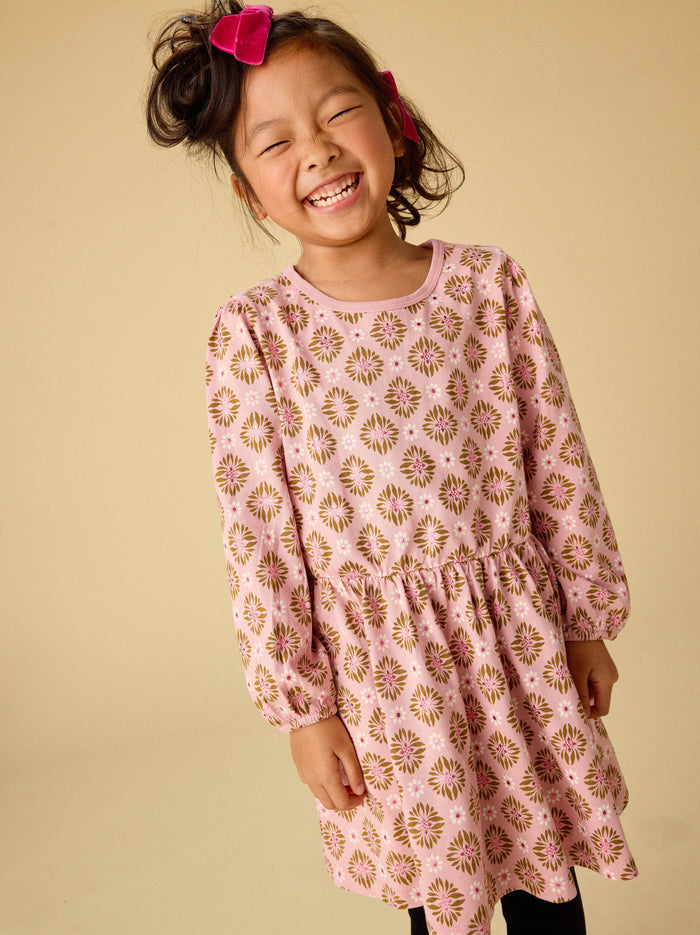 Blouson Sleeve Pocket Dress