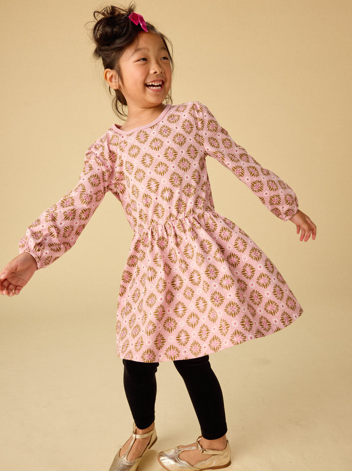 Blouson Sleeve Pocket Dress