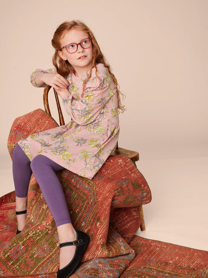 Blouson Sleeve Pocket Dress
