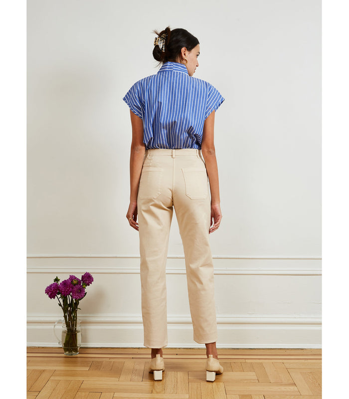 Blue Stripe Sienna Top