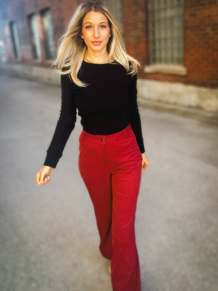 Bobi The Core Crew Long Sleeve Tee