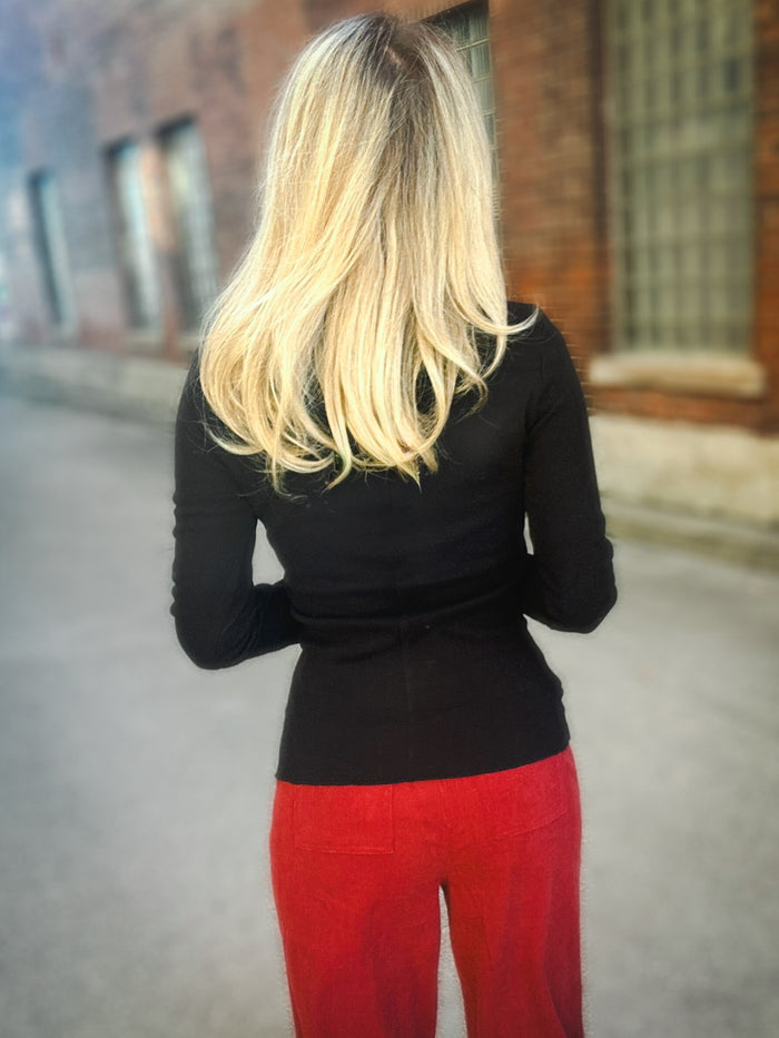 Bobi The Core Crew Long Sleeve Tee