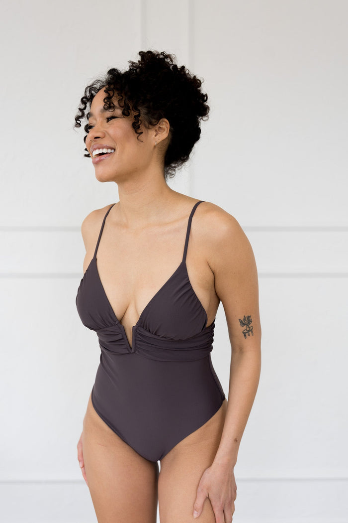 Serei Swim - Bopha One-Piece - Truffle -