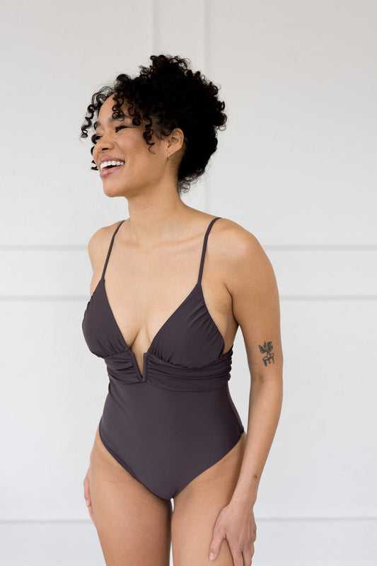 Serei Swim - Bopha One-Piece - Truffle -