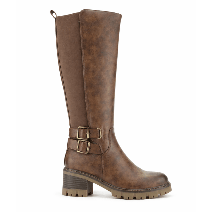 Bota Café Mujer Casual Chalada Sindy Botas Taco Chalada
