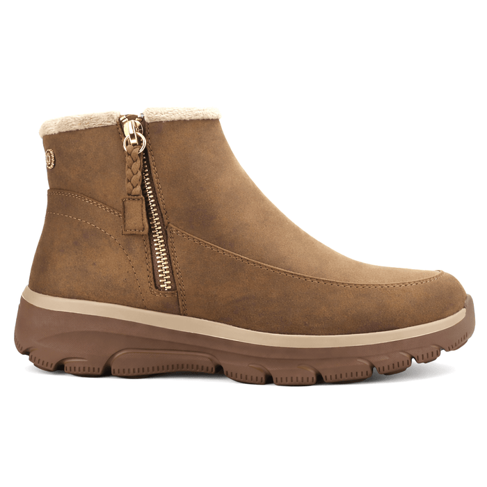Botin Camel Mujer Casual Chalada Trey Botines Taco Chalada