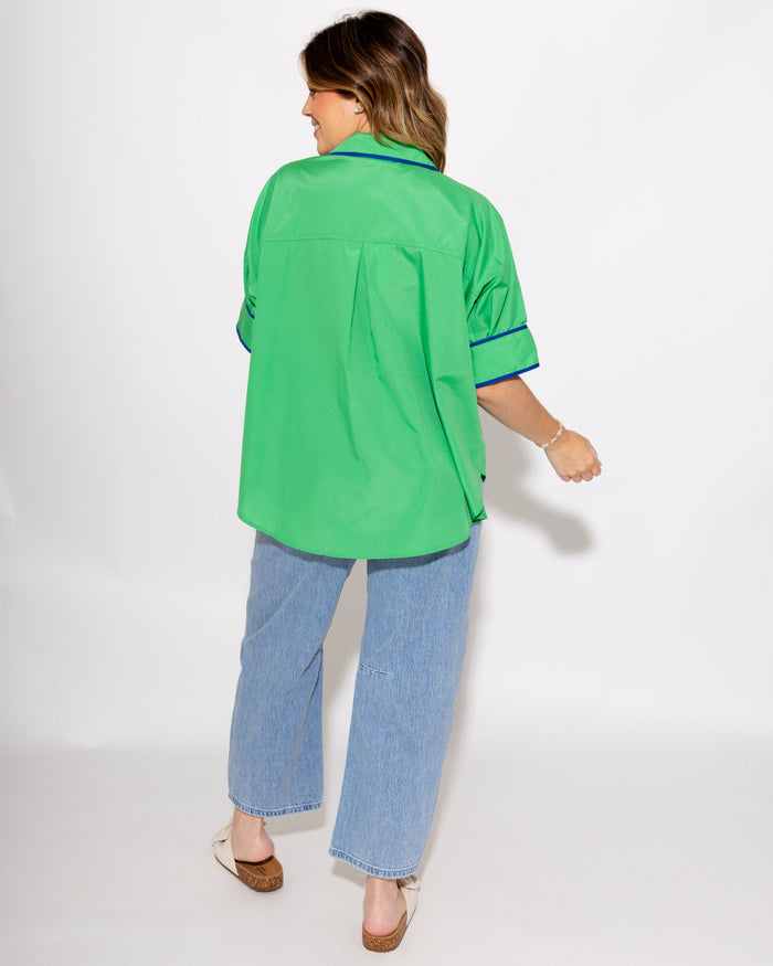 Breezy Sailor Collar Top