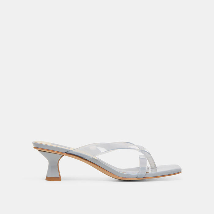 Dolce Vita - Brevel Vinyl Heels - Dusty Blue Jelly -
