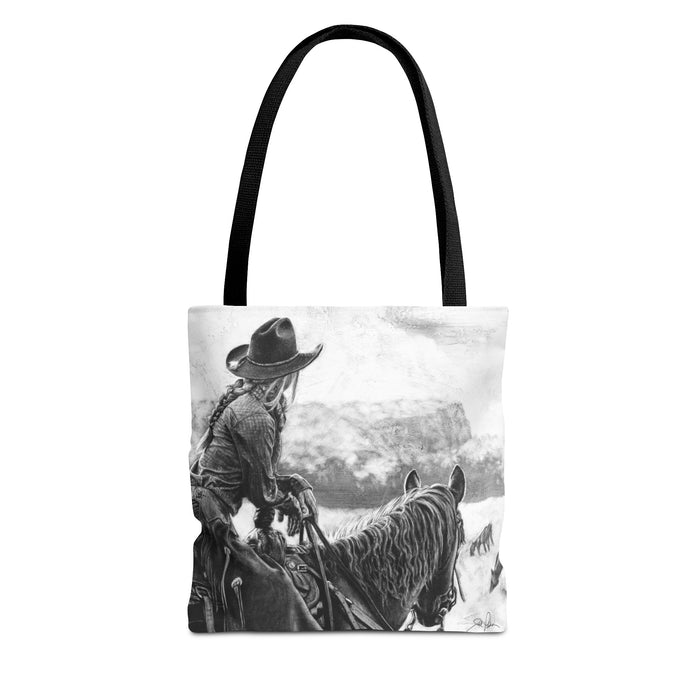 "Bridles and Braids" Tote Bag