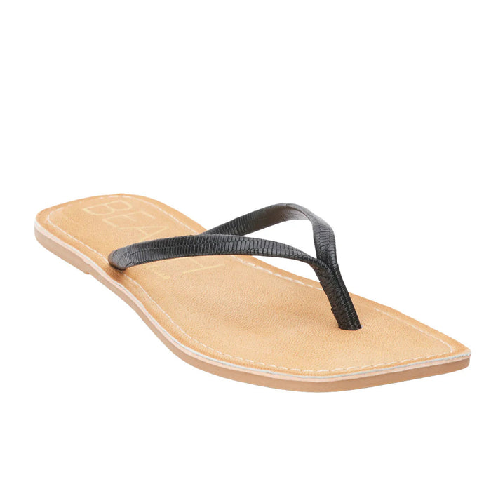 Matisse - Bungalow Sandal - Black Lizard -