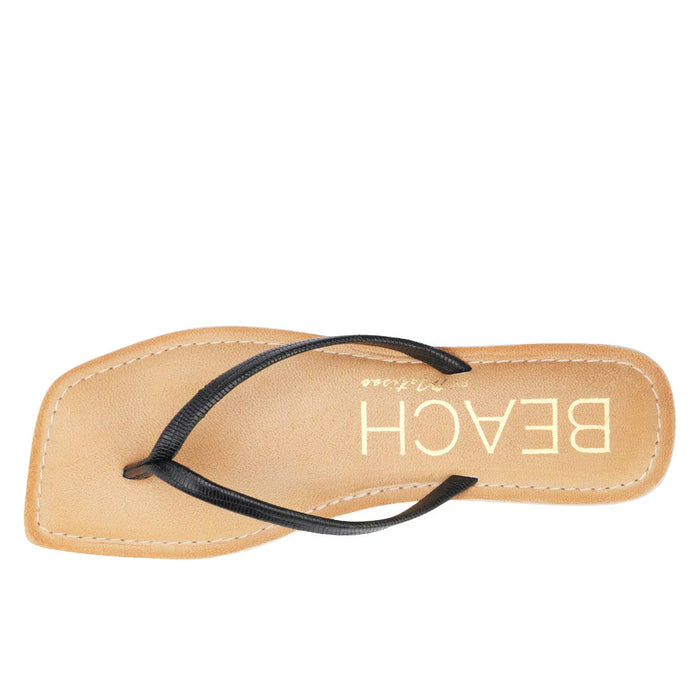 Matisse - Bungalow Sandal - Black Lizard -