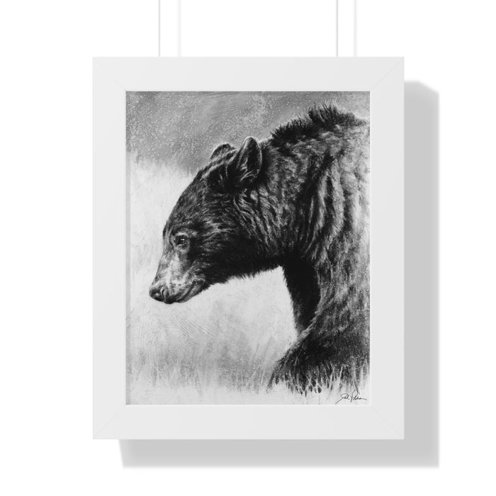 "Burly Bear" Framed Paper Print