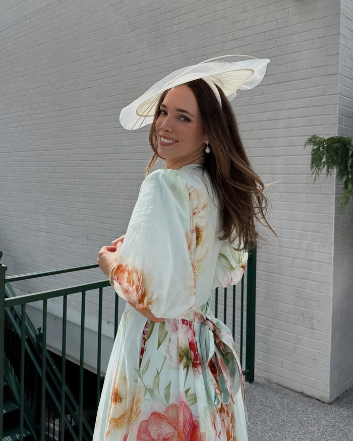 Button down, floral Hariette