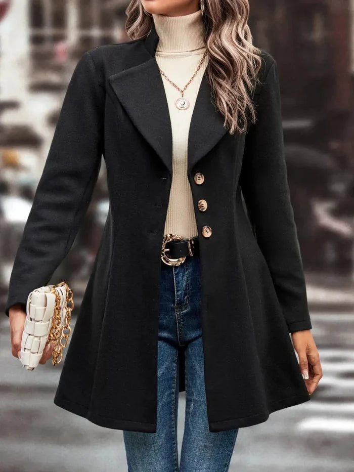 Button Up Longline Coat For Women UK - Allen Fitness | Running Shoes, Leggings & Activewear UK