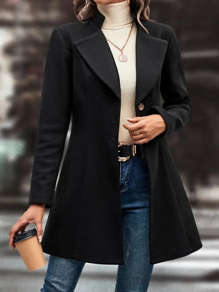 Button Up Longline Coat For Women UK - Allen Fitness | Running Shoes, Leggings & Activewear UK