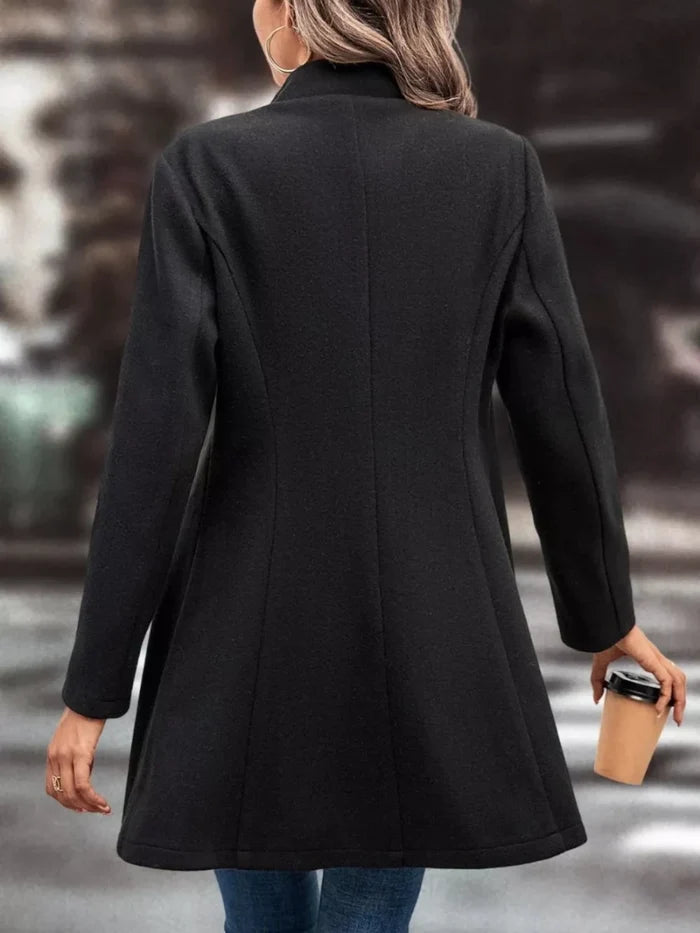 Button Up Longline Coat For Women UK - Allen Fitness | Running Shoes, Leggings & Activewear UK